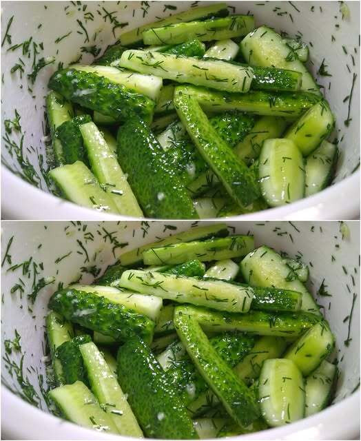 Rewelacja w 5 Minut! Lekko Solone Ogórki „Minute” – Mój Mąż Prosi Tylko o Ten Przepis! Odkryj Sekret Najlepszych Ogórków Małosolnych Bez Czekania – Idealne na Już!