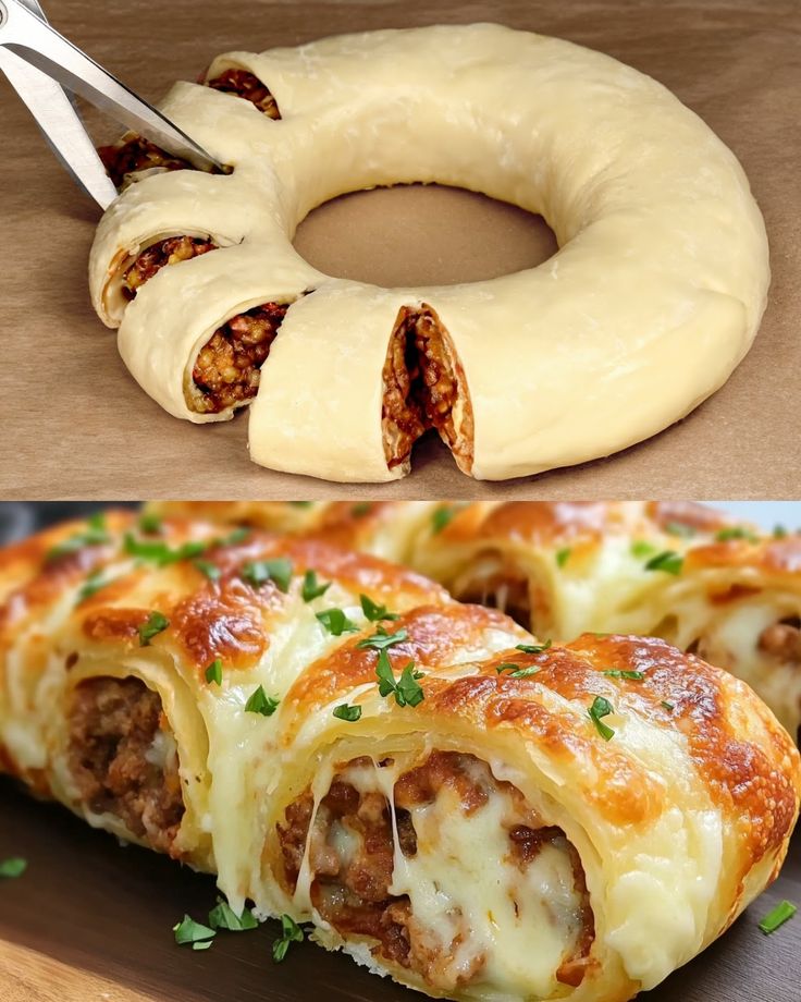 Szybko, Łatwo i Niesamowicie Pysznie! Kieszonki z Ciasta Francuskiego z Mielonym Mięsem: Przepis na Ekspresową Przekąskę lub Obiad, Który Zachwyci Całą Rodzinę! Musisz Spróbować!