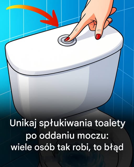 Spłuczka w toalecie: dlaczego nie spuszczać jej za każdym razem?