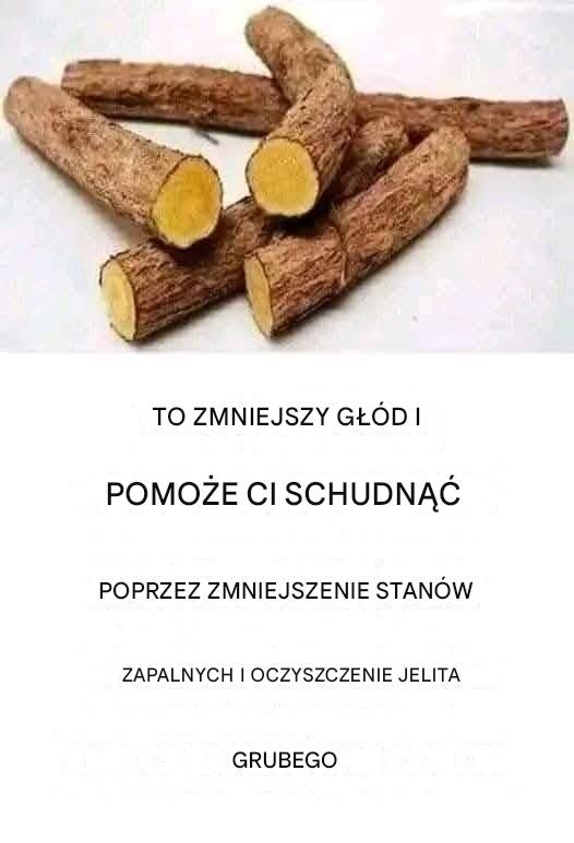 TO ZABIERZE CIĘ NA GŁÓD I SZYBKO POMOŻE CI SCHUDNĄĆ