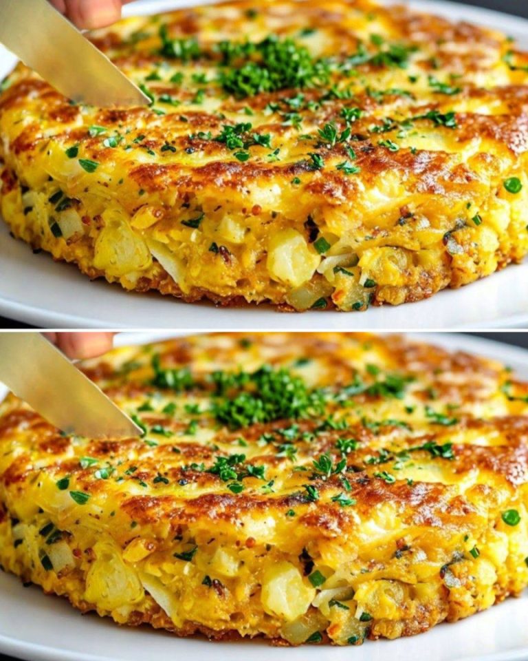 Tradycyjna wiejska tortilla z cukinią i indykiem