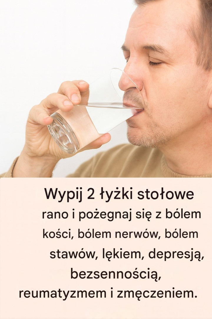 Dwie miarki rano i zawsze będę mi dziękować!