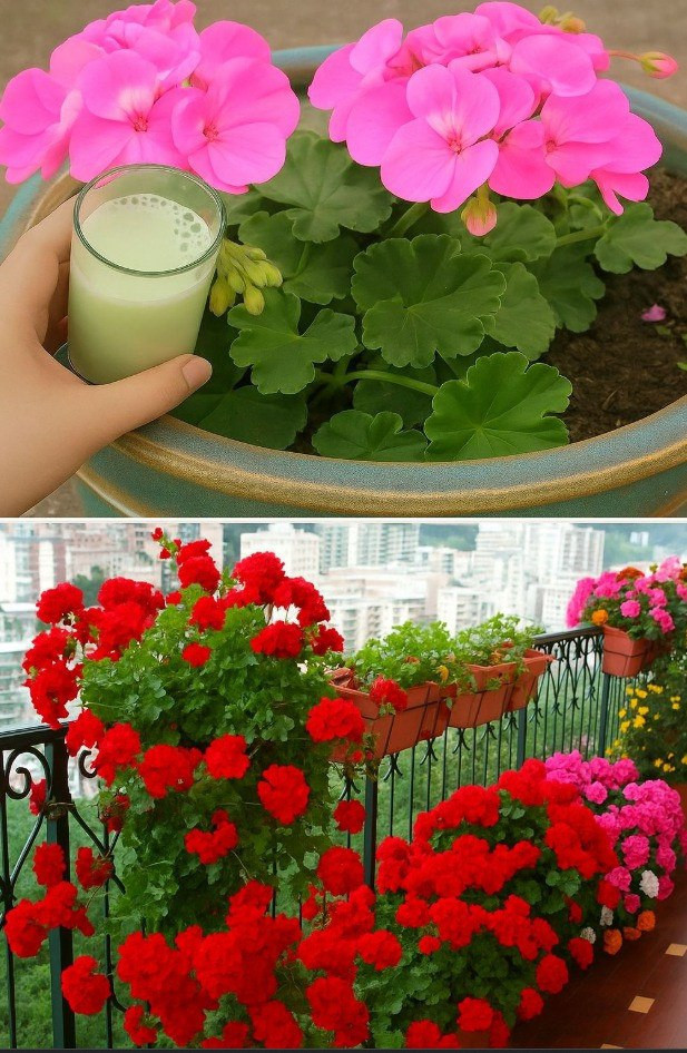 Naturalny eliksir dla pelargonii – dzięki tej prostej recepturze zakwitną obficie Zobacz szczegóły w pierwszym komentarzu