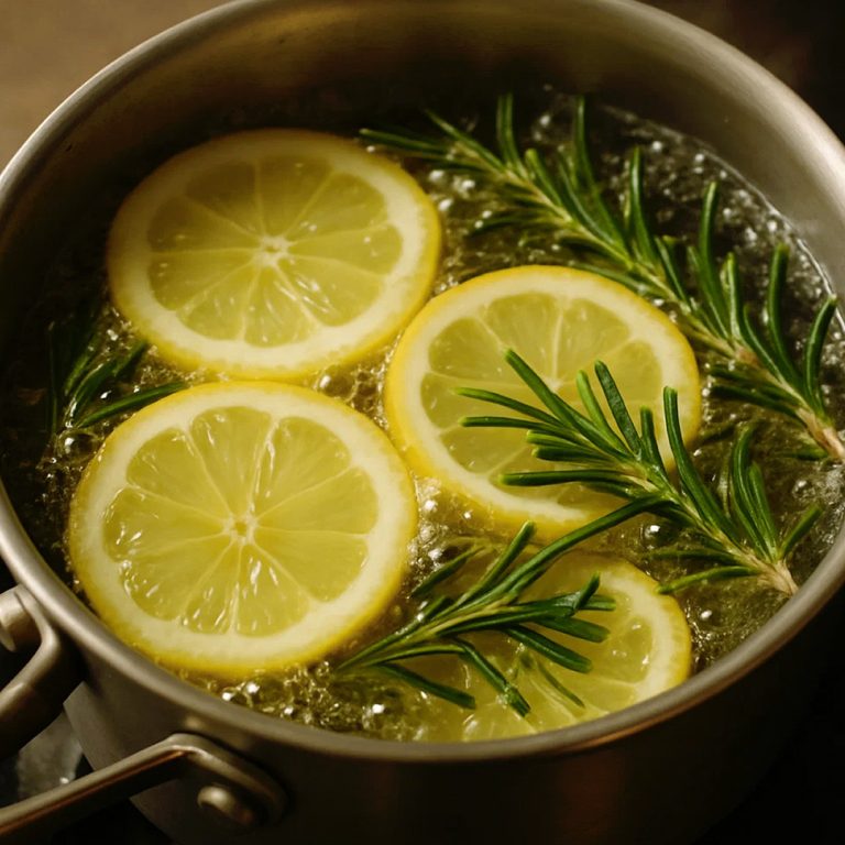 Jak w 1 minutę nadać zapach całej kuchni za pomocą gałązki rozmarynu i cytryny