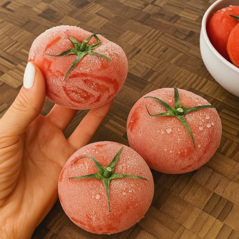 Powinieneś zamrozić pomidory w ten sposób - zaoszczędzisz pieniądze i będą smaczniejsze!