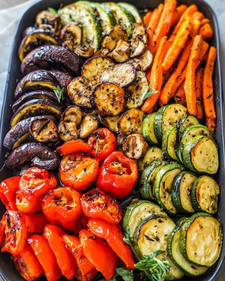 Chrupiący śródziemnomorski talerz warzywny