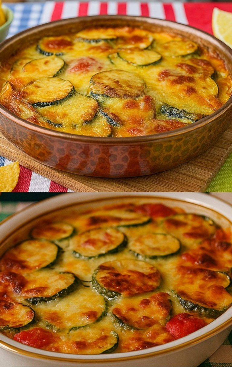 Zapiekanka z cukinii z pomidorami i serem: smaczna i rodzinna