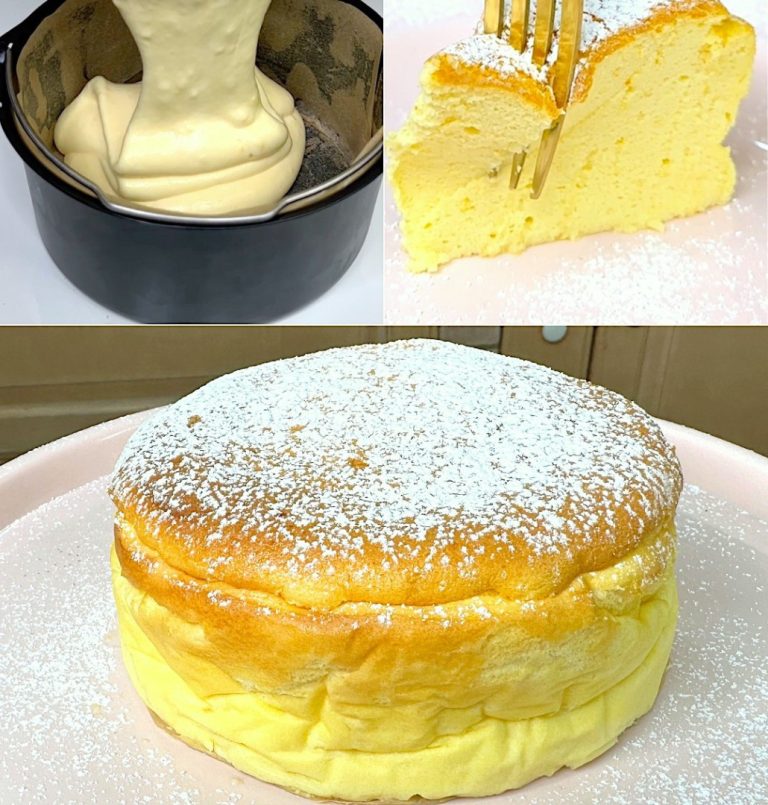 Ciasto jogurtowe w kształcie chmury