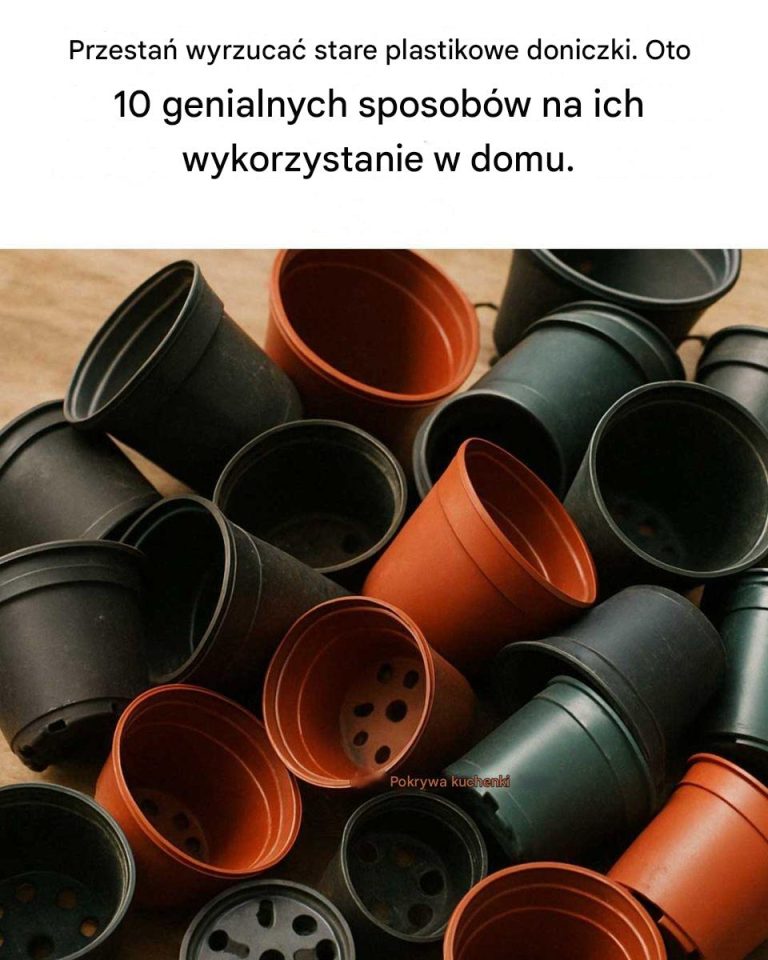Przestań wyrzucać stare plastikowe doniczki. Oto 10 genialnych wskazówek, jak je ponownie wykorzystać w domu.