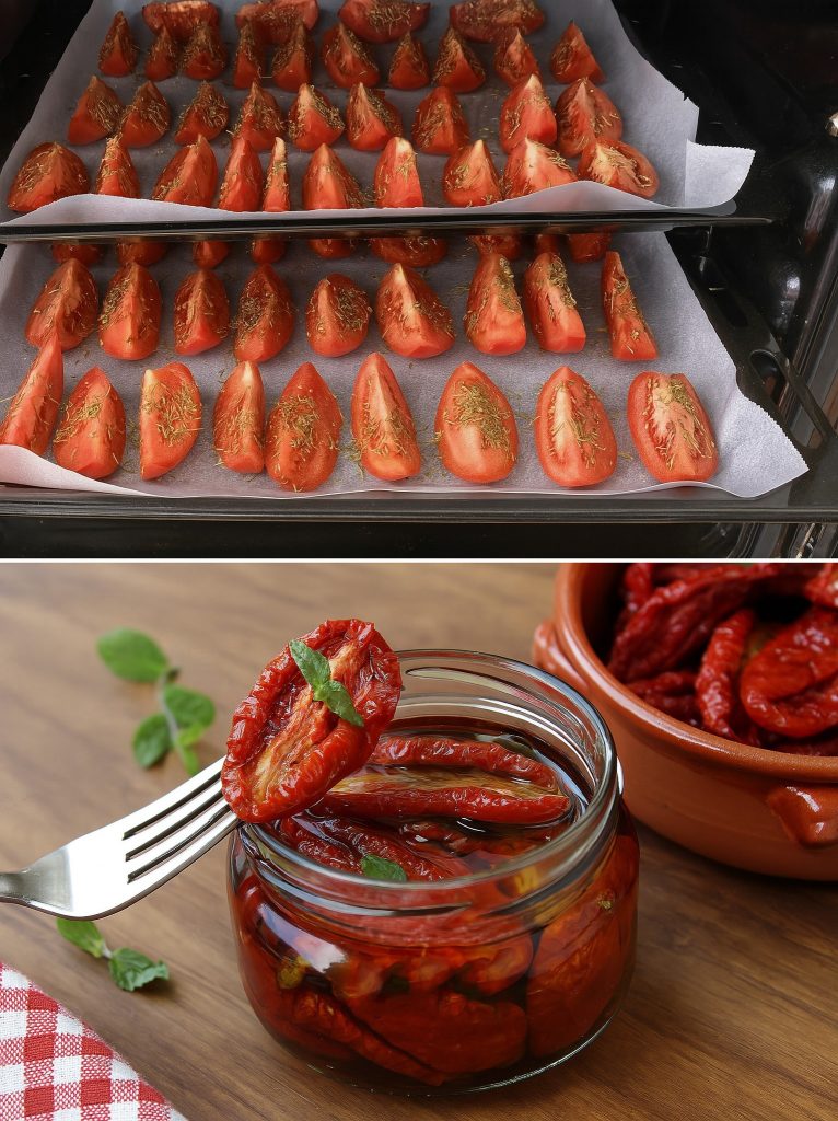 Pomidory, tak przygotowane, są trwałe przez całą zimę: szaleństwo! Ocet i woda nie są konieczne!