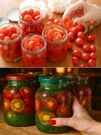 Zaczęłam konserwować pomidory, żeby nie musieć ich wyrzucać. Teraz nie mogę bez nich żyć i przechowuję je nawet przez całą zimę!