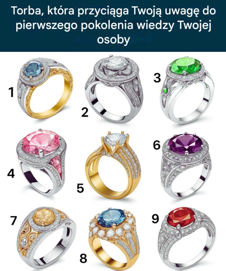 Pierścień, który wybierzesz, ujawnia Twoją prawdziwą naturę