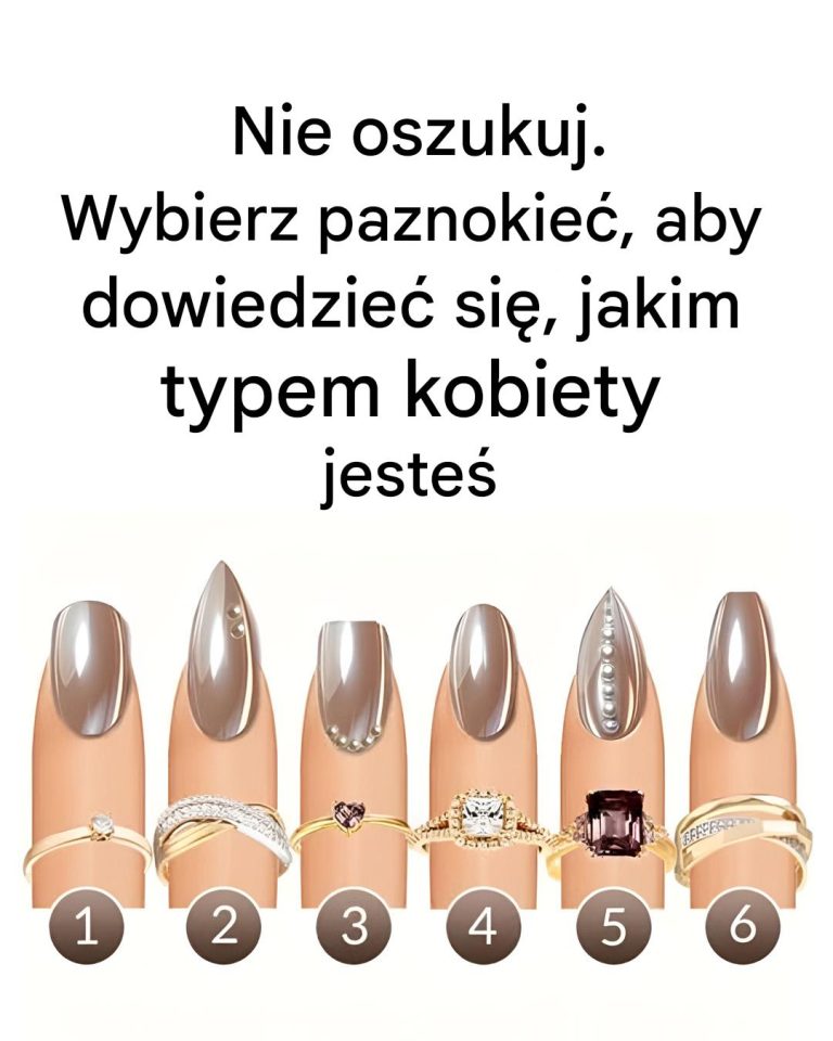 Który paznokieć najbardziej Cię pociąga? Ujawnia, jakim typem kobiety jesteś.