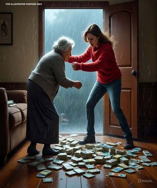 Nazwała mnie "starą wiedźmą" po tym, jak wygrałem na loterii, ale nigdy nie przeczytała nazwiska na bilecie.