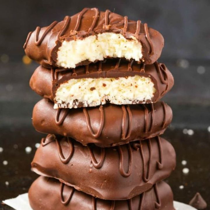 Czekoladowe bary kokosowe