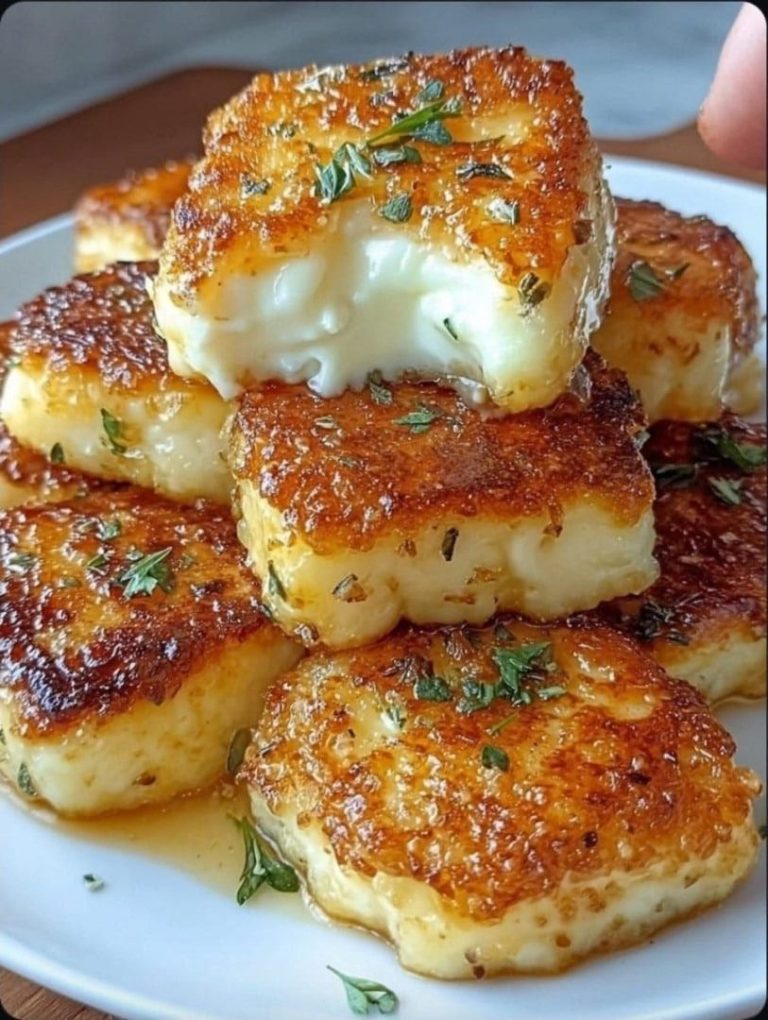 🧀 Halloumi smażone na patelni z 3 składników: chrupiący, słony kęs, który smakuje jak śródziemnomorskie wakacje