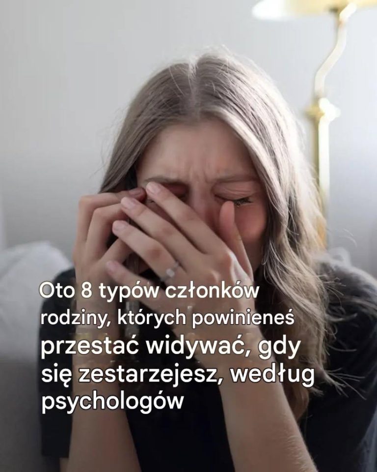 Psychologowie twierdzą, że istnieje 8 typów członków rodziny, których najlepiej unikać w starszym wieku