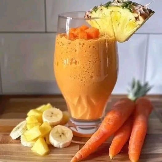 Golden Glow Tropical Smoothie Recipe