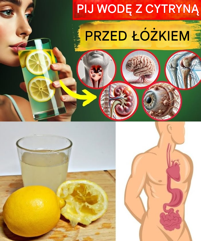 Dlaczego picie wody z cytryny w nocy zasługuje na Twoją uwagę