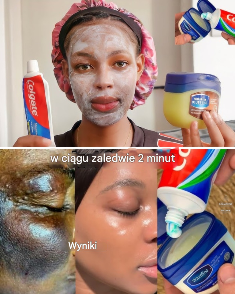 Pasta do zębów i wazeliny