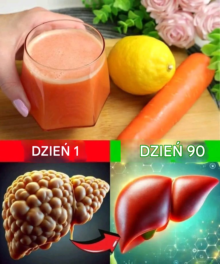 Picie 1 szklanka TEGO TWE Tłuszczu Wątroba w 2 TU!