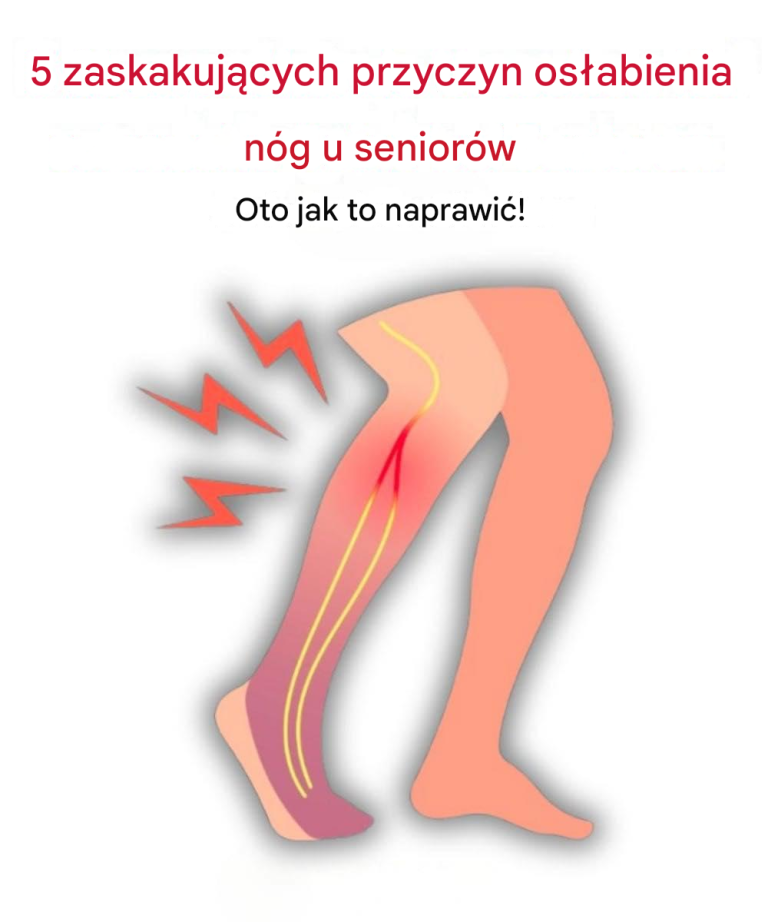 5 zaskakujących przyczyn słabych nóg u seniorów – i jak je naprawić!