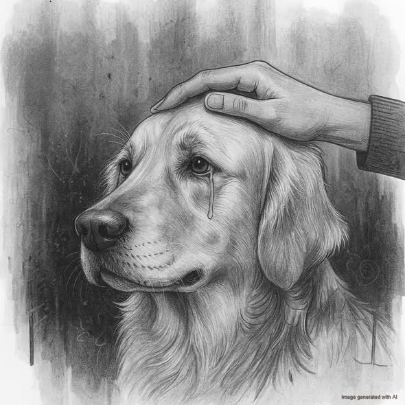 Pies, który poszedł za pogrzebem swojego właściciela... i pozostał na cmentarzu przez 7 lat!