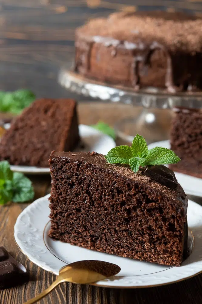 Proste ciasto czekoladowe Jeśli nie dysponujesz zbyt dużą ilością czasu w weekend, gorąco polecam Ci jego wypróbowanie.