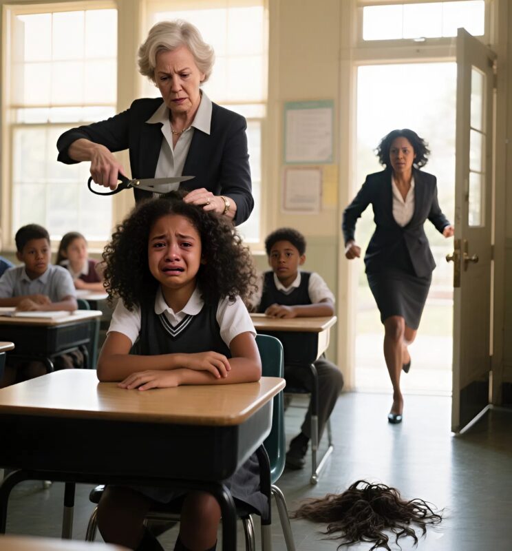 Kiedy nauczyciel zobaczył włosy ucznia, obciął je w środku klasy. To, co stało się później, zszokowało wszystkich.